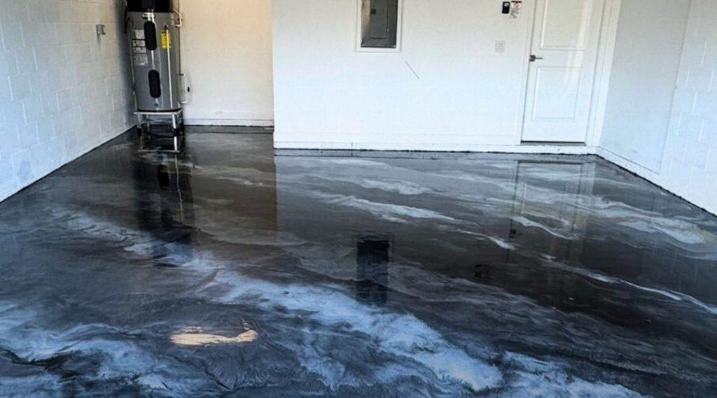 How Polyaspartic Protects Garage Floors from Oil Spills & Chemicals